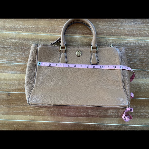 Tory Burch Robinson Pebbled Multi Tote - Picture 11 of 16